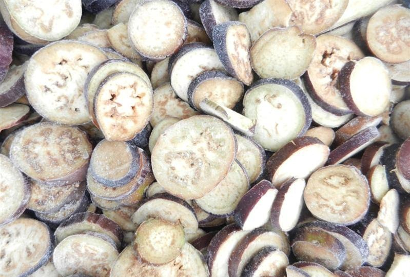 Баклажани кільцями заморожені, 1 кг